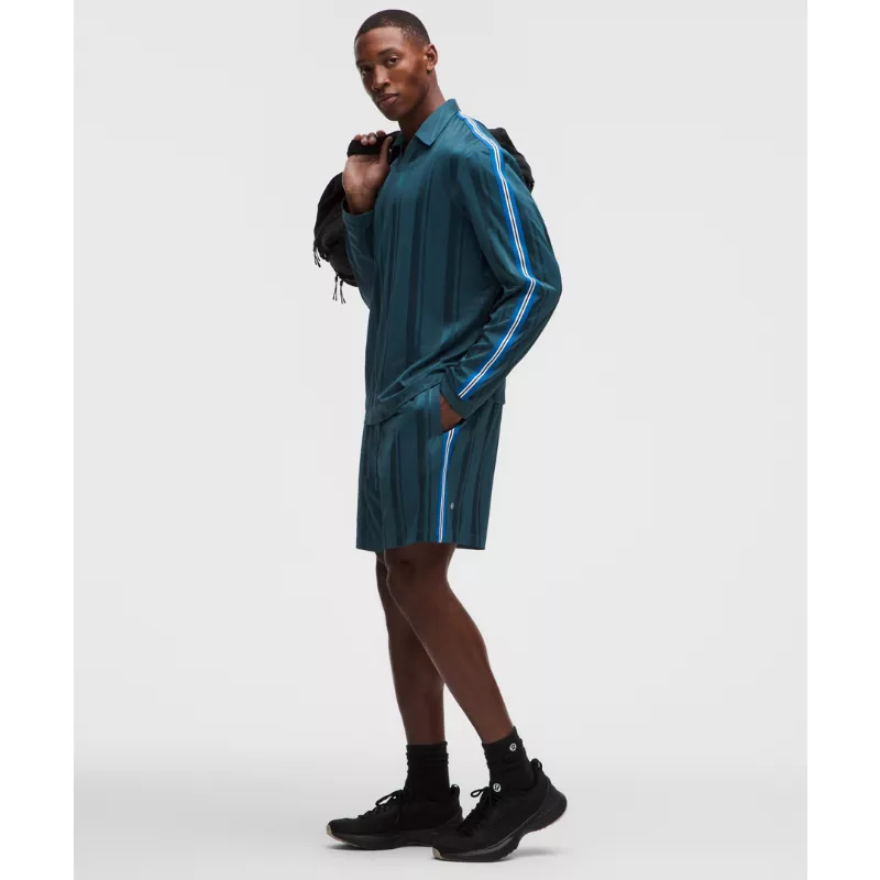 Knit Stripe Linerless Training Short 7