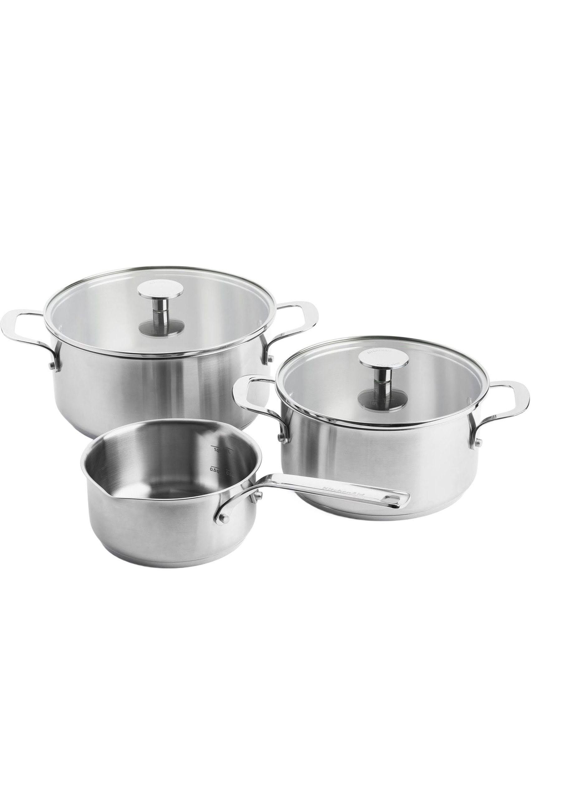 KitchenAid Batteria di pentole Classic set da 3