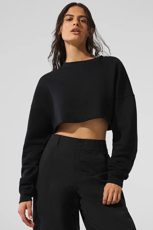 Extreme Cropped Pullover