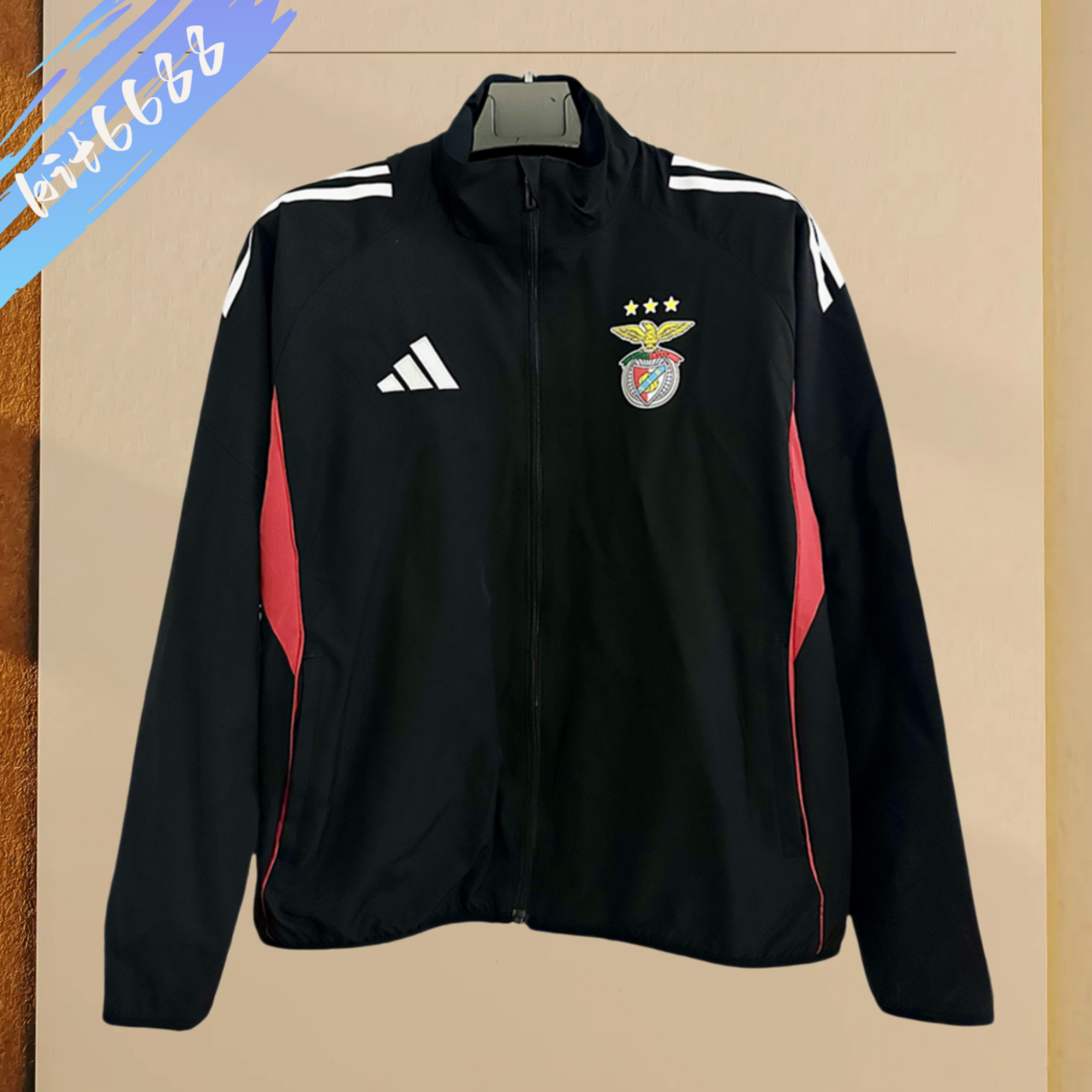 2025/2026 Benfica Embroidered Football Windbreaker