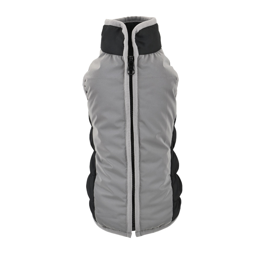 Nayeco Abrigo Reflectantre Gris para perros