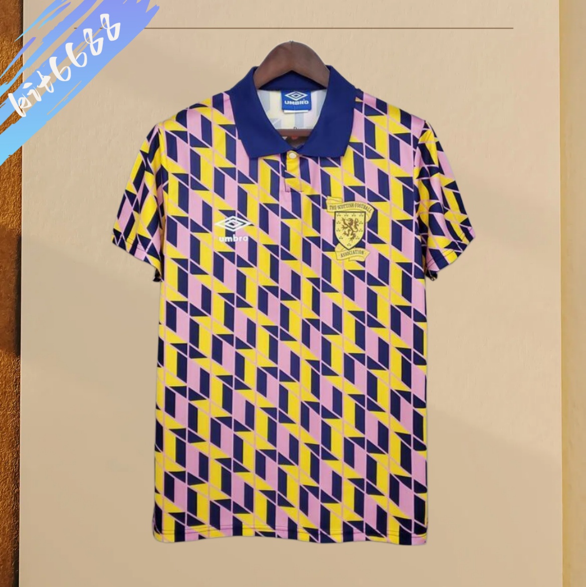 1988/1989 Scotland third away football shirt（Retro）