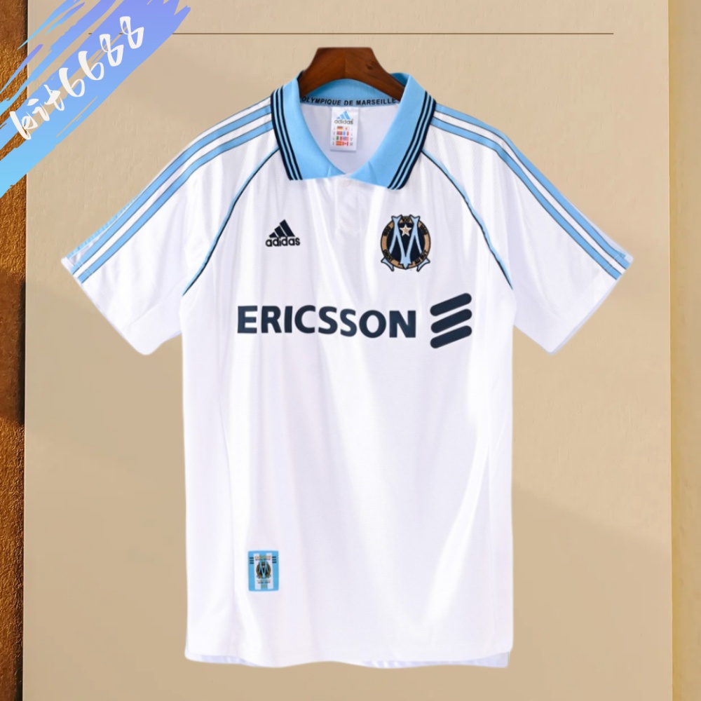 1998/1999 Marseille Home Retro Football Shirt