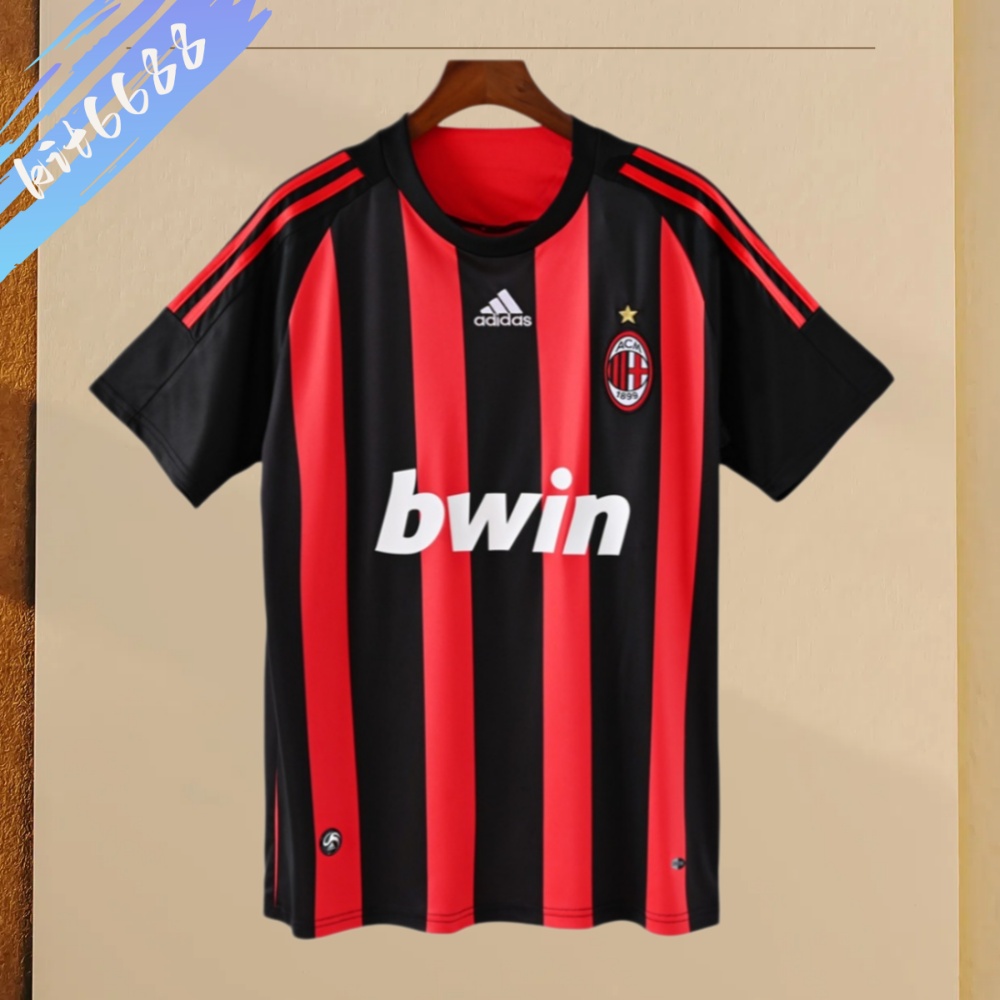 2008/2009 AC Milan Home Retro Football Shirt