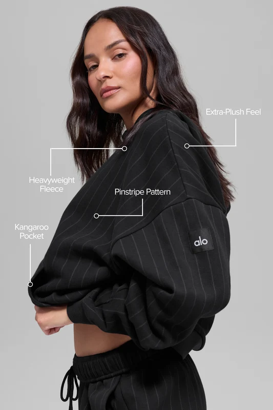 Pinstripe Hoodie