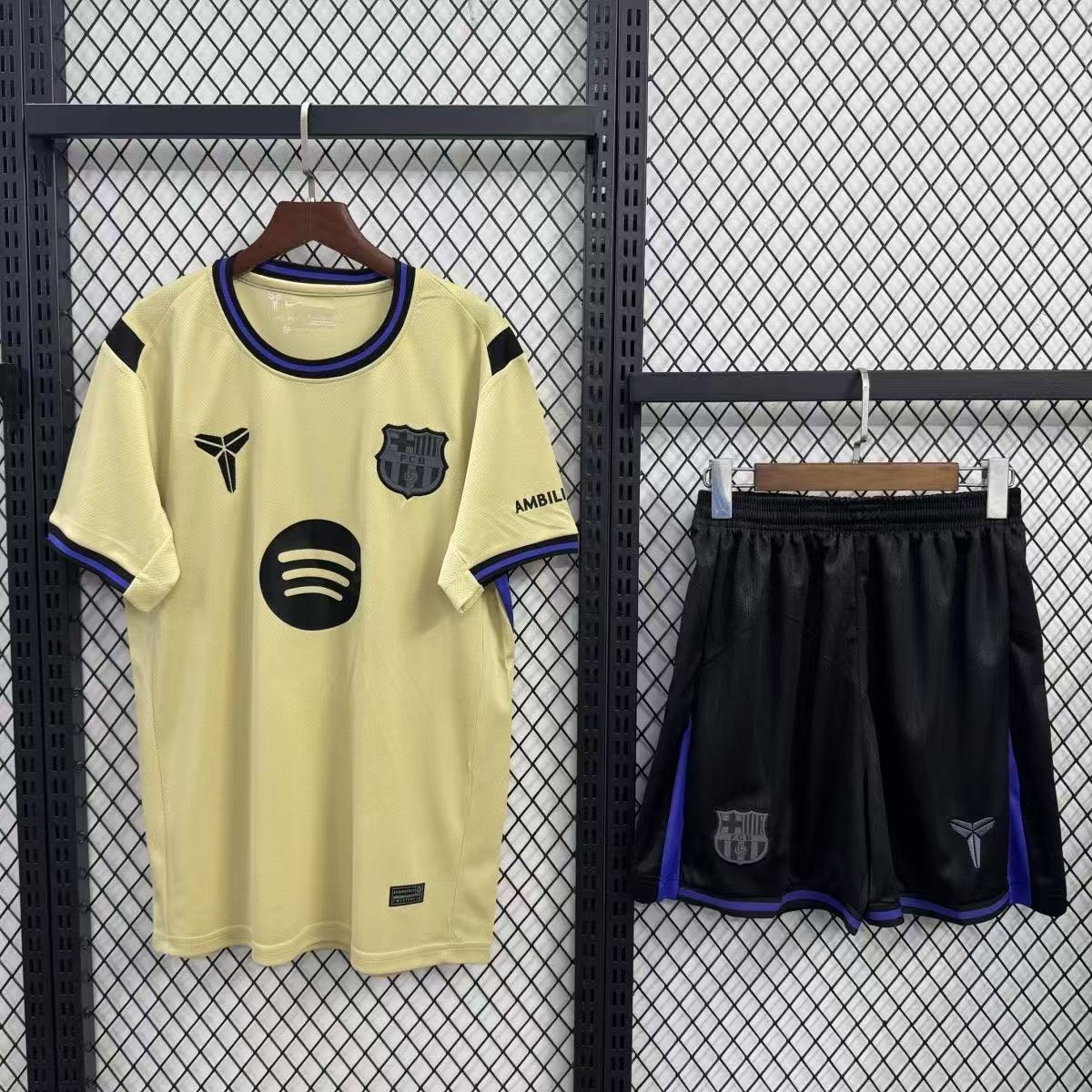 Barcelona 2627 away football suit set