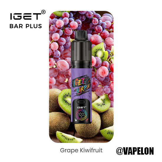 IGET BAR V4 15000 Puffs - Grape Kiwifruit