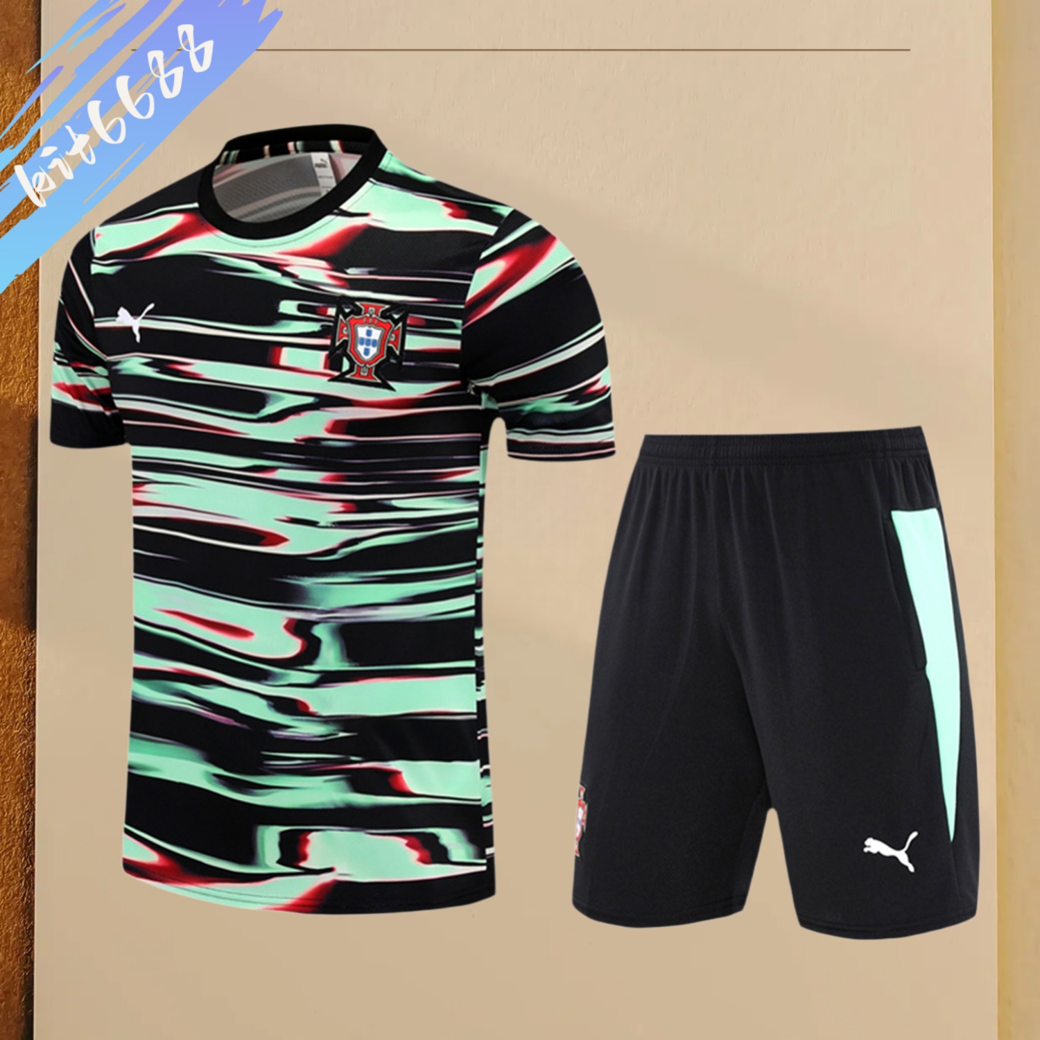 2025/2026 Portugal Adult Short Sleeve Training Suit (Adult Kit)