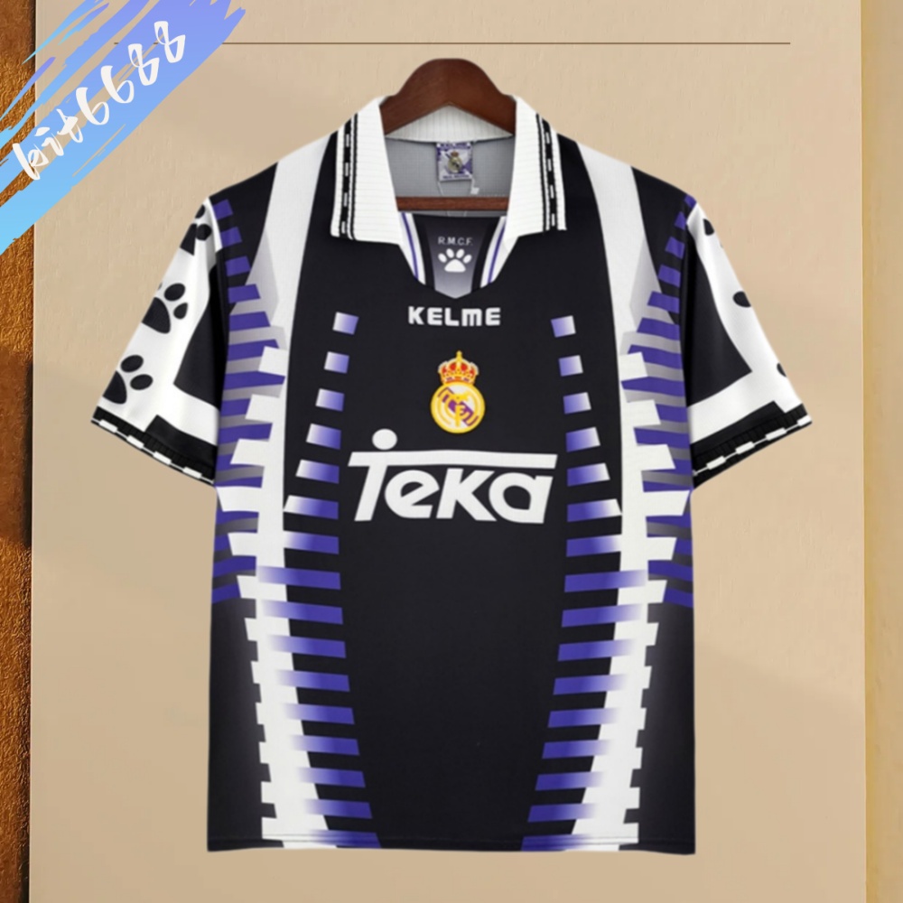 1997/1998 Real Madrid Away Retro Football Shirt
