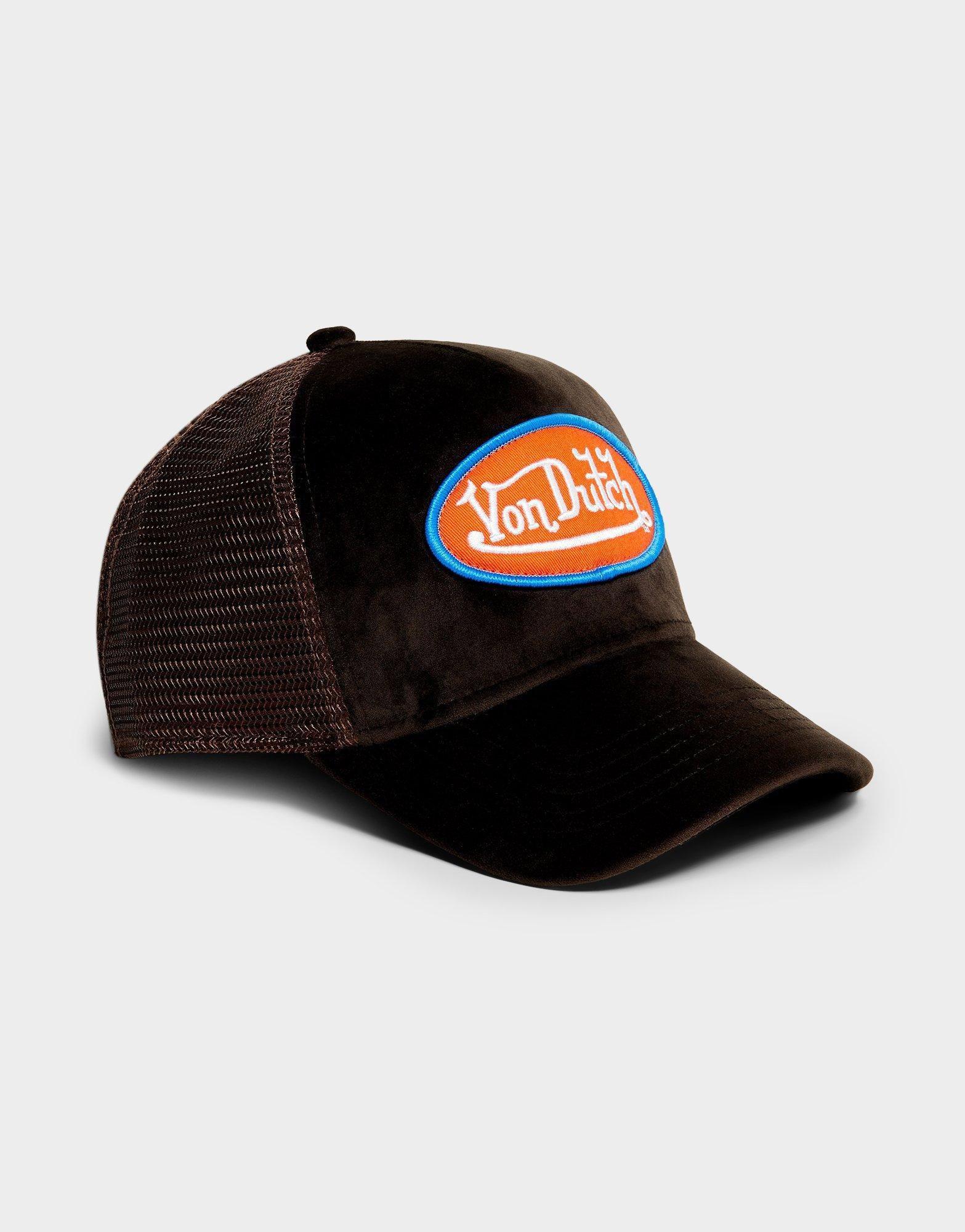 Von Dutch Velvet Trucker Cap