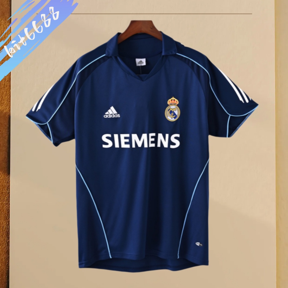 2005/2006 Real Madrid Away Retro Football Shirt