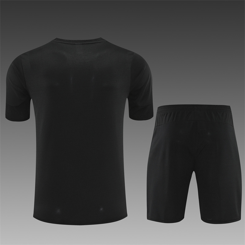 25/26 Manchester City Short sleevedtraining clothes (Adult Kids Kit)