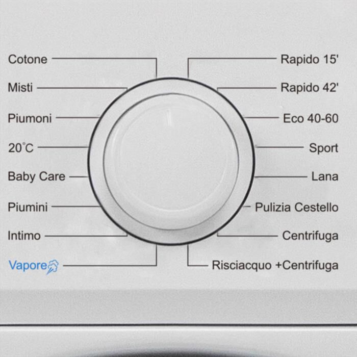 DAYA - DSW71225M18A-Bianco / Acciaio