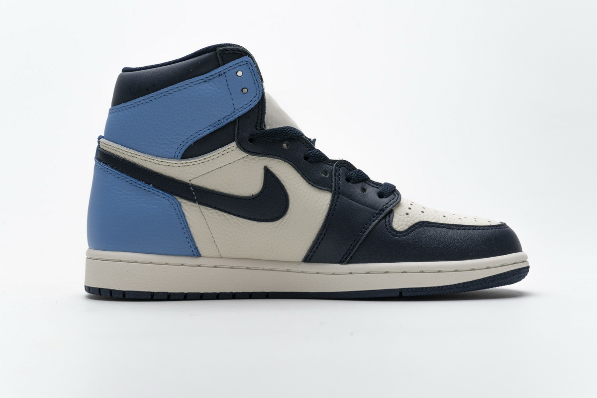 Air Jordan 1 Retro High Obsidian UNC 555088-140