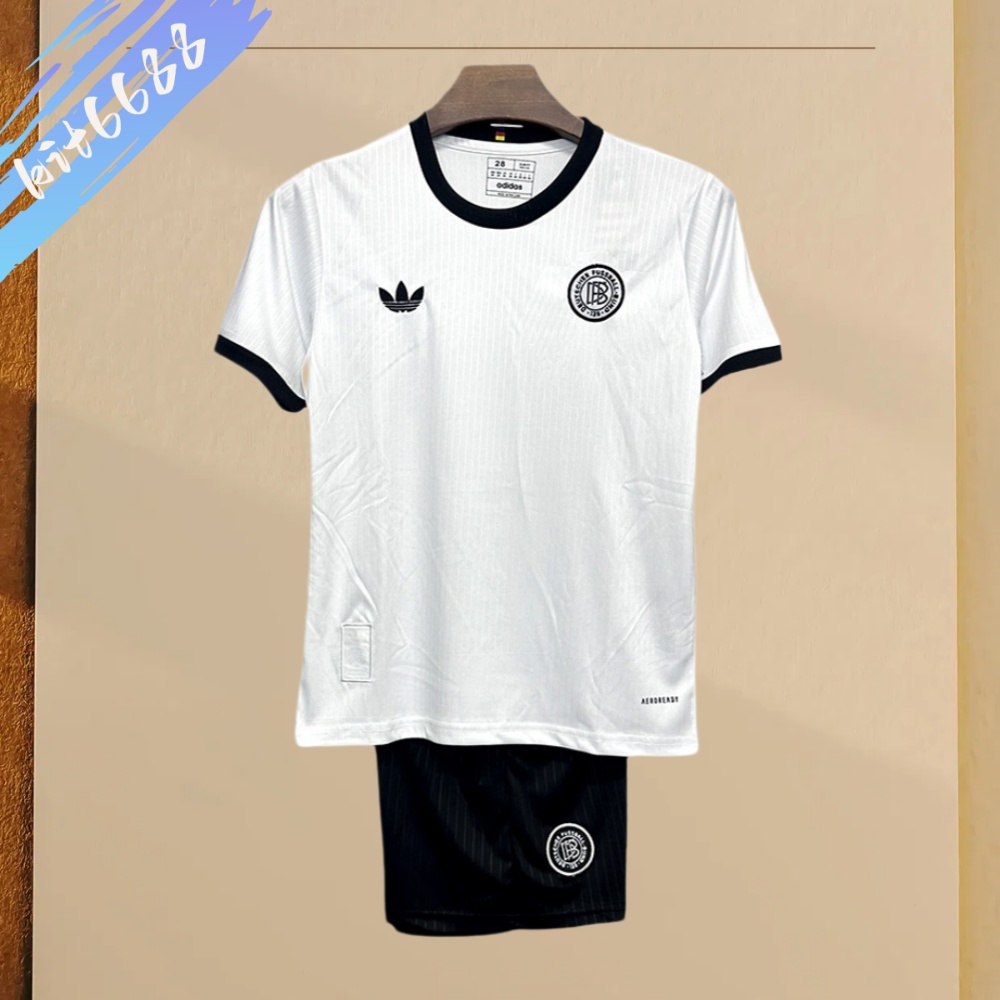 2025/2026 Germany 125th Anniversary Edition White Football Shirt (Kids Kit socks)