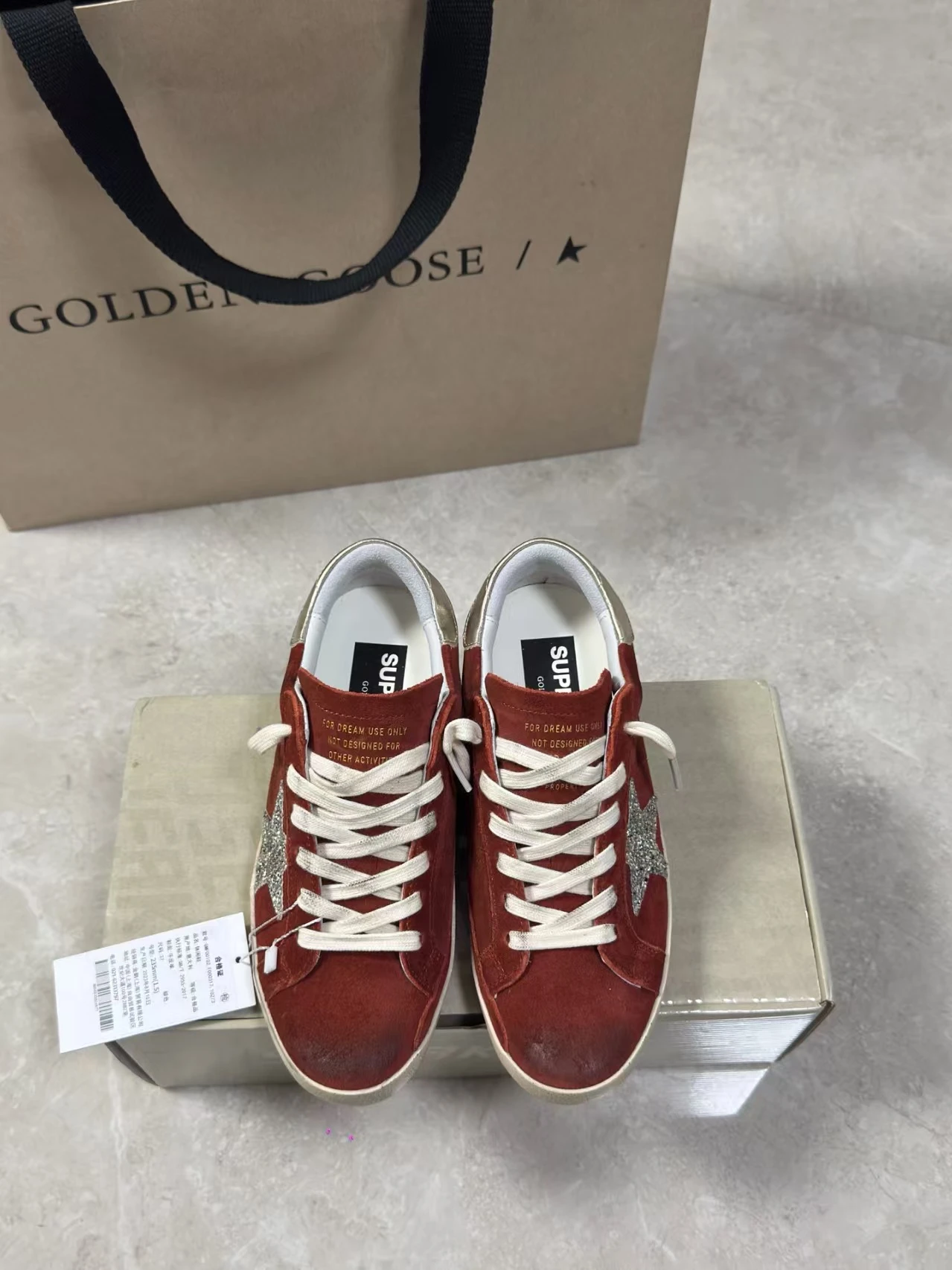Golden Goose Super Star Dirty Shoes