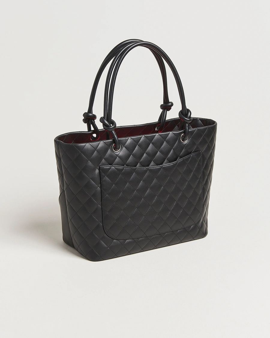 Chanel Cambon Ligne Tote Bag Medium Black