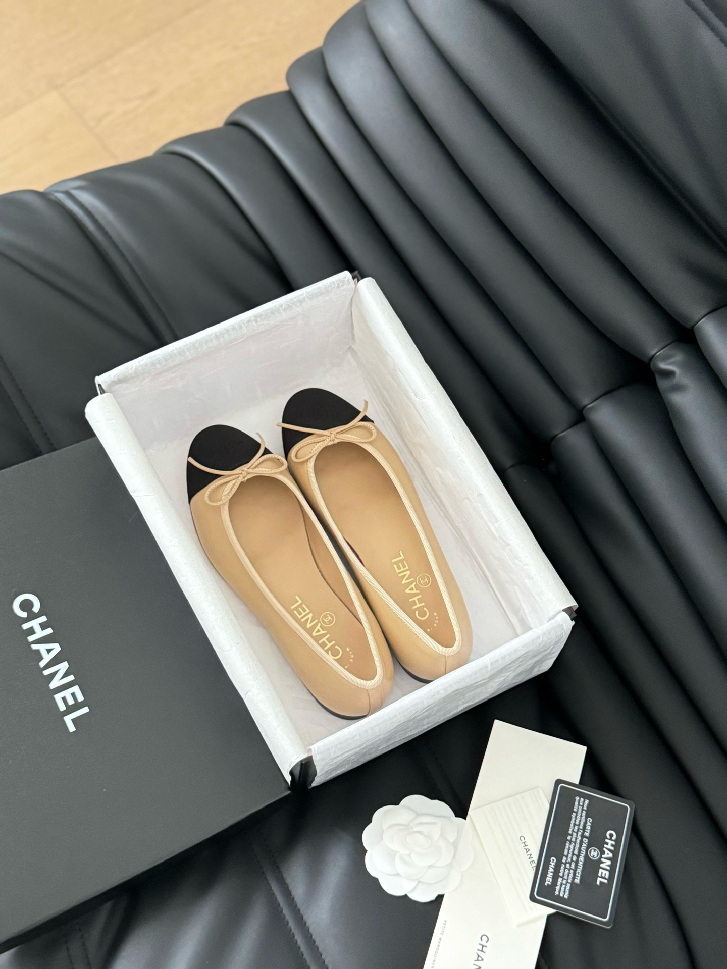 Chanel 26ss Ballet Women Loafers Size 36-41