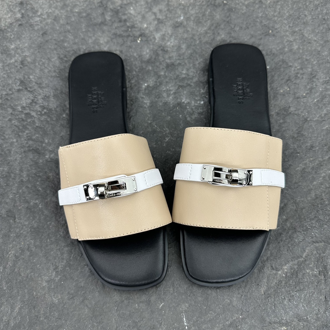 Hermes 2026ss Giulia Women Sandals Slippers Size 36-43