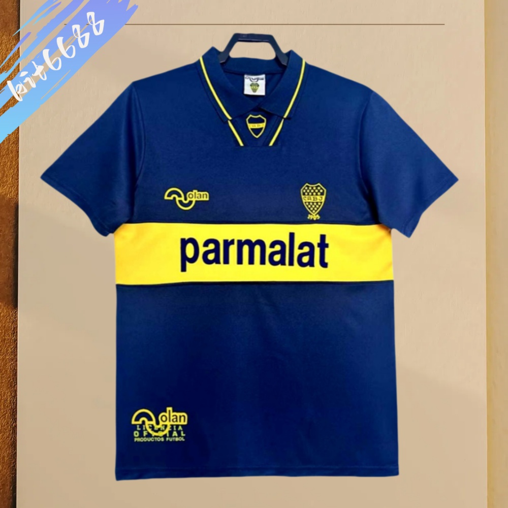 1994 Boca Juniors Home Retro Football Shirt (Retro)