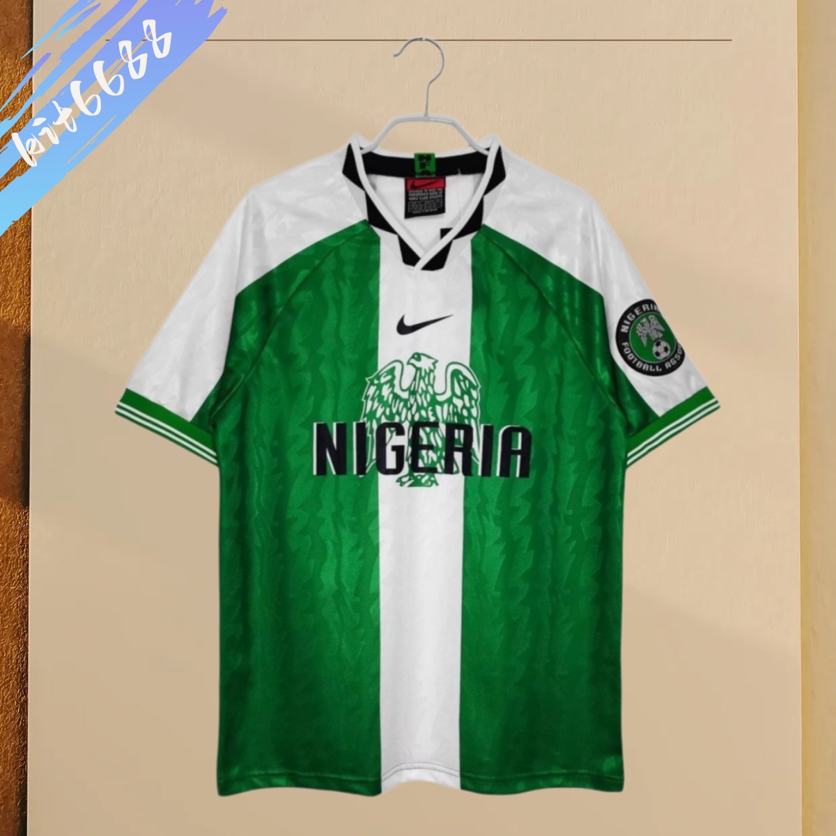 1996 Nigeria Home Retro Football Shirt (Retro)
