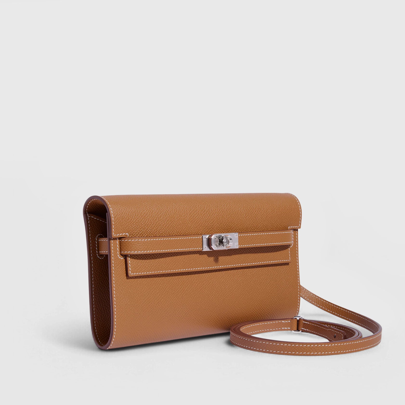 Hermès Kelly To Go Epsom Gold Palladium Hardware
