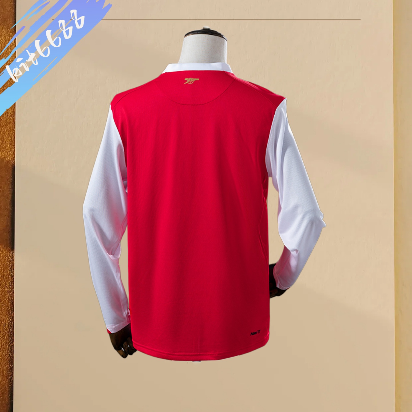 06/07 Arsenal Home  Retro Long Sleeve Football Shirt