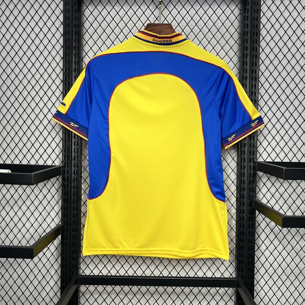 2001 Colombia home Retro Football Shirt