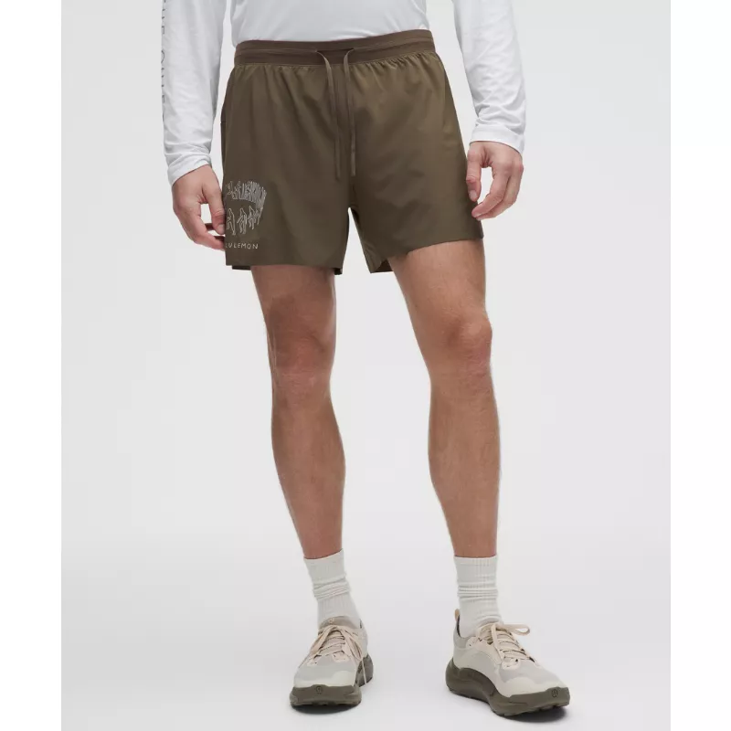 lululemon x Geoff McFetridge Fast and Free Lined Running Short 5
