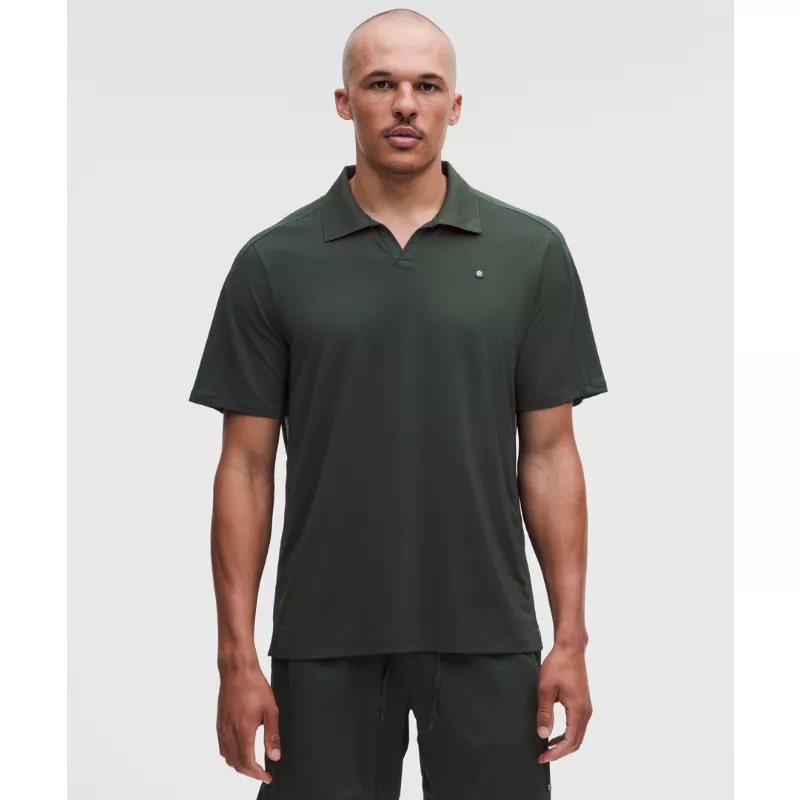 Mesh Panelled Tennis Polo Shirt