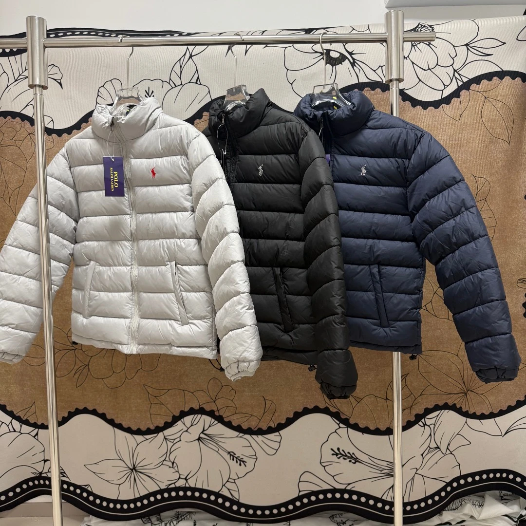 Polo Ralph Lauren Packable Lightweight Stand-Collar Quilted Jacket Collection – Matte Lightweight Nylon Minimalist Style