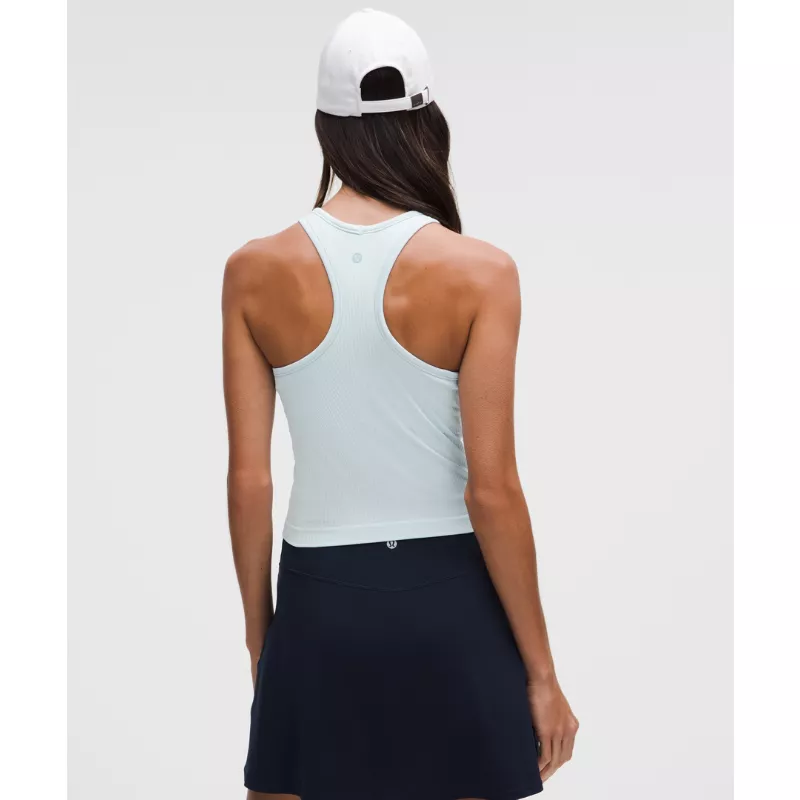 Ebb to Street Cropped Racerback Tank Top Light Support, B/C Cup