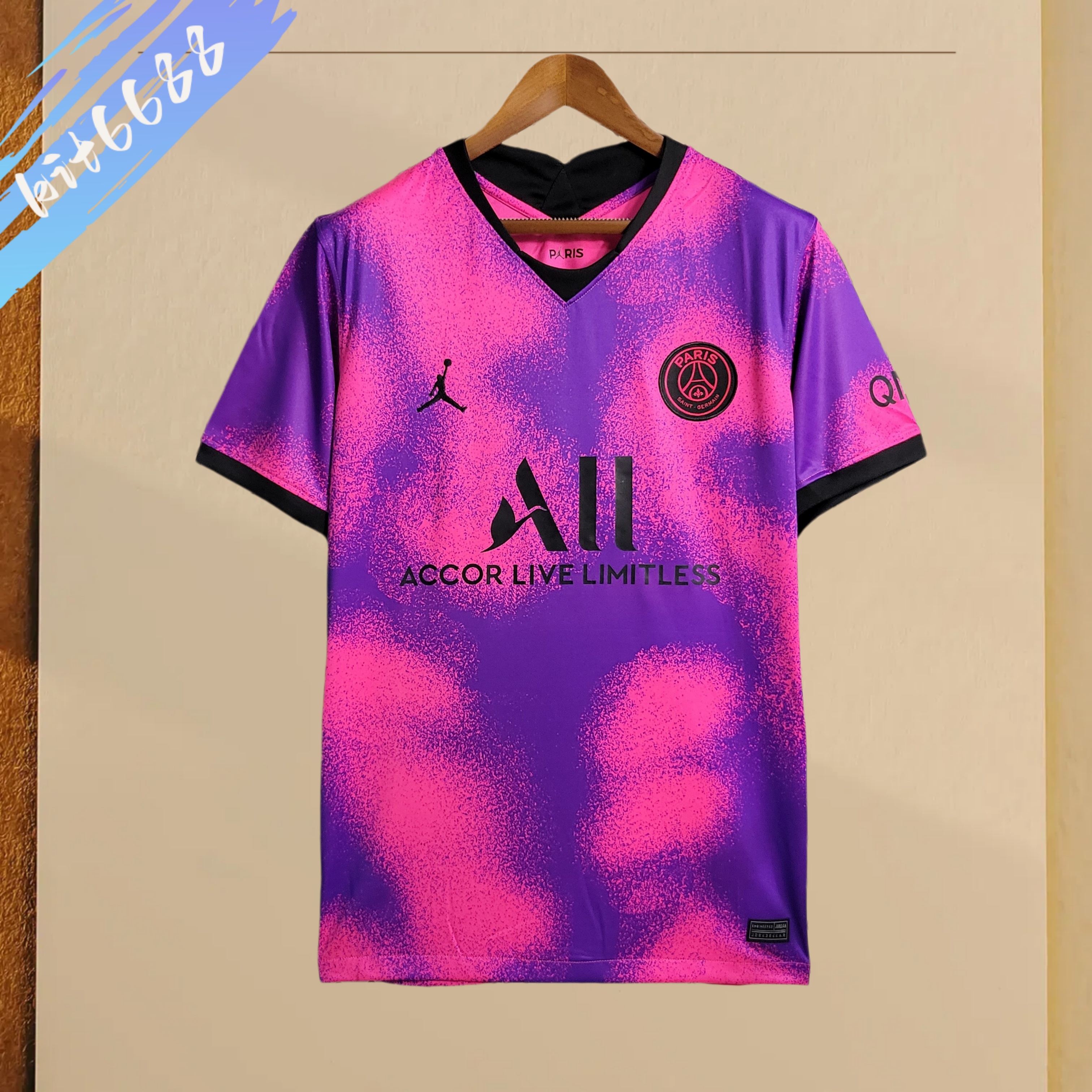 20/21 PSG Paris Saint-Germain Away Football Shirt (Retro）