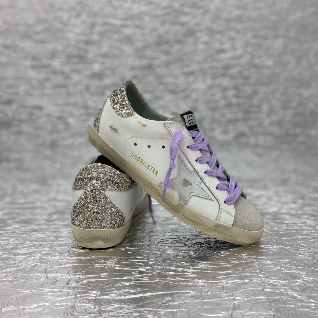 Golden Goose Super Star Dirty shoes made of top-grain cowhide