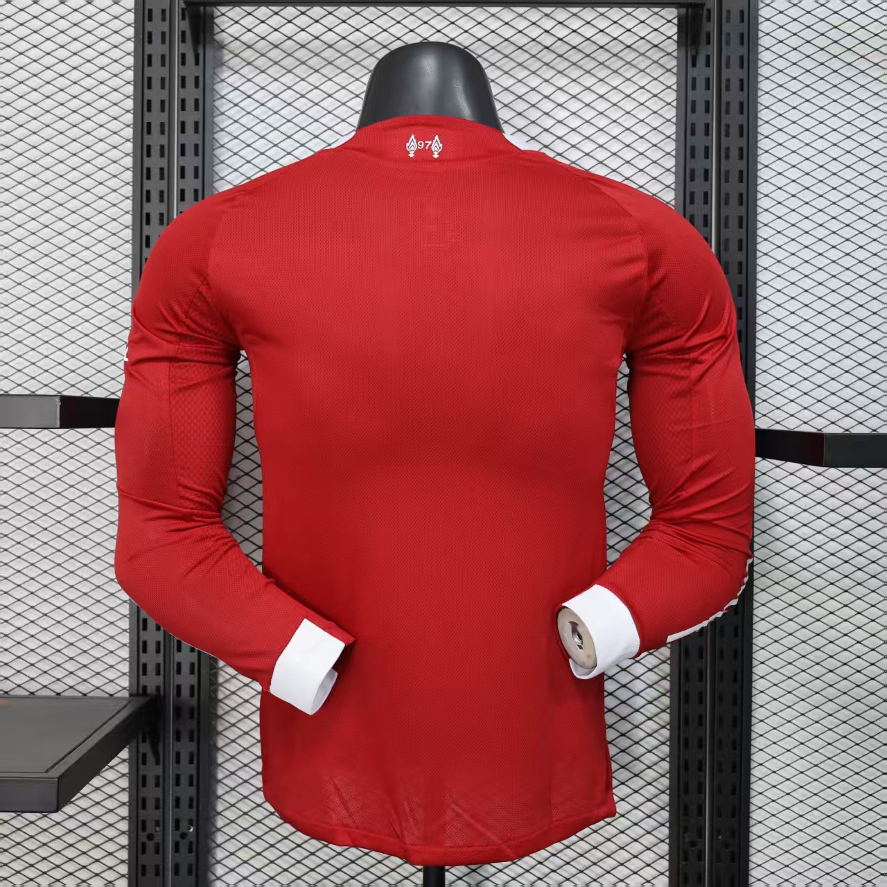 2025/2026 Liverpool FC Home Long Sleeve Football Shirt (Player)