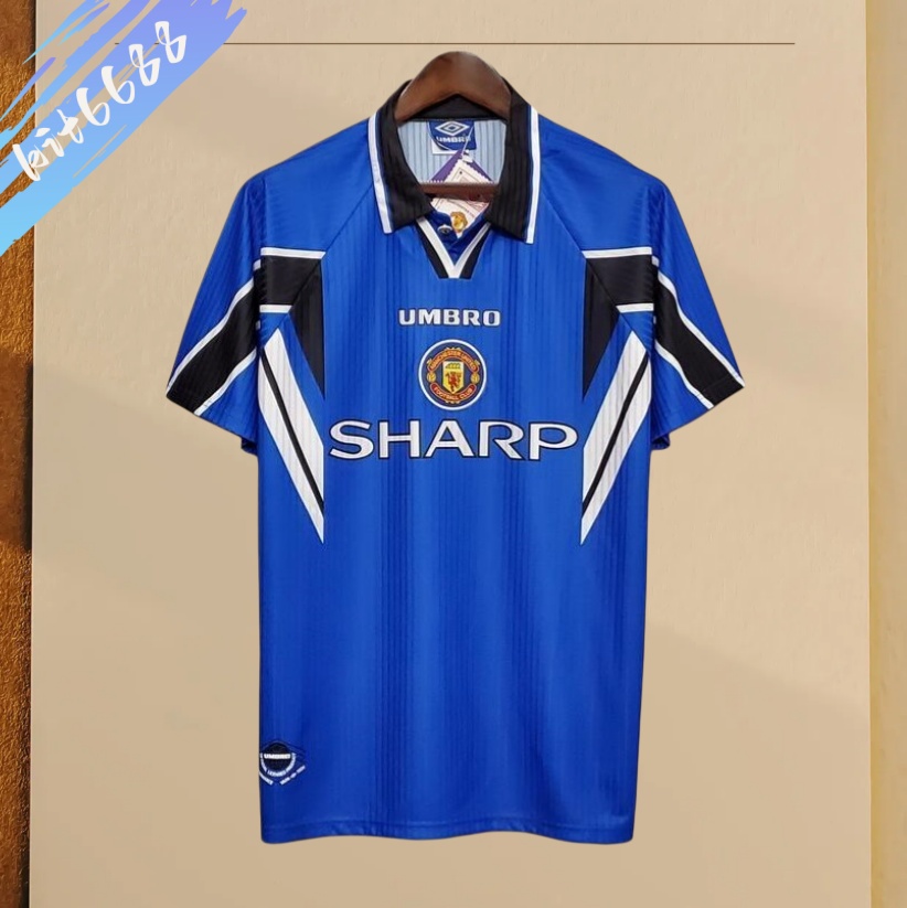 96/97Manchester United Third Away retro football jersey