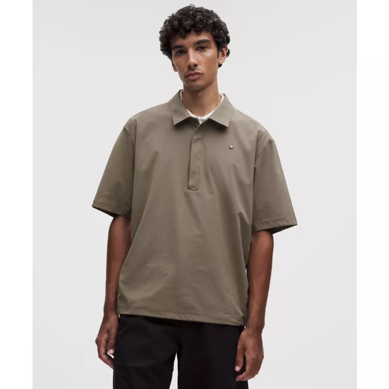 Water-Repellent Golf Pullover