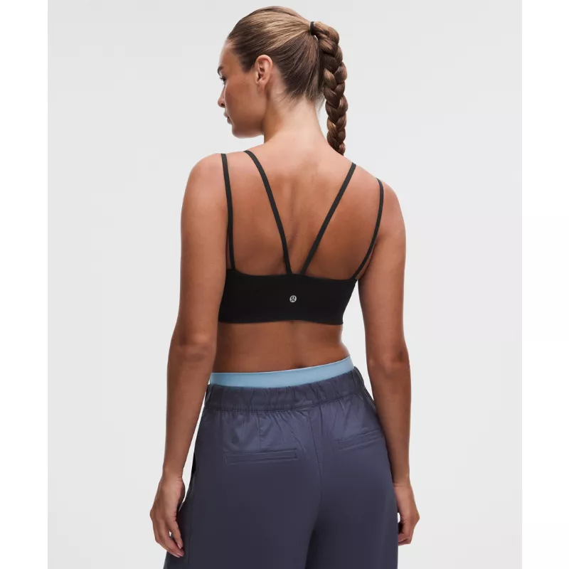 FlexyFlex Double-Strap Yoga Bra Light Support, D-DDD Cups