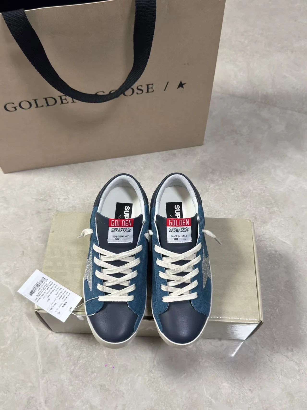 Golden-Goose super star classic dirty sneakers