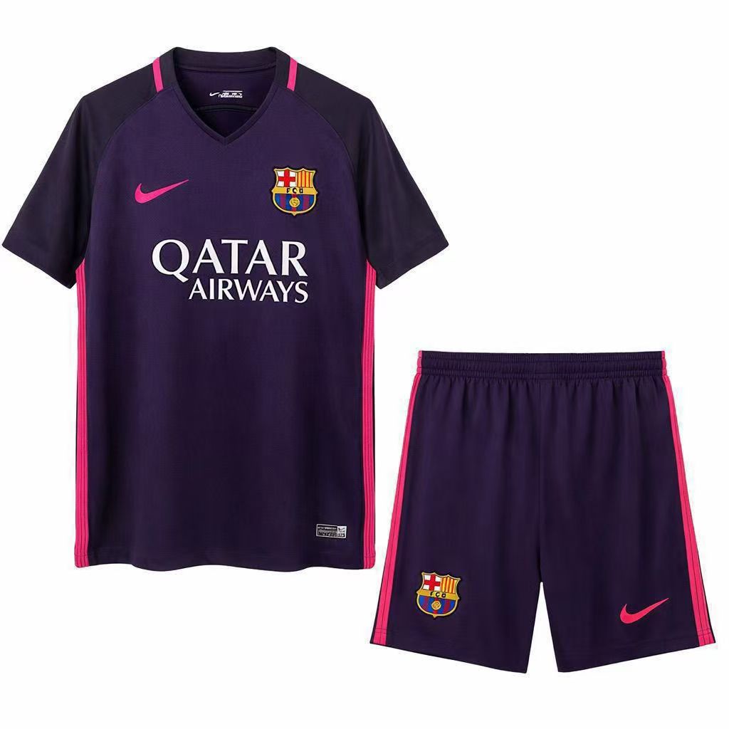 Barcelona 16 17 away Champions League retro kit