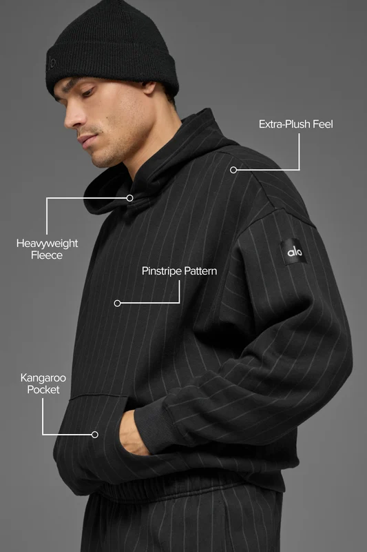 Pinstripe Hoodie