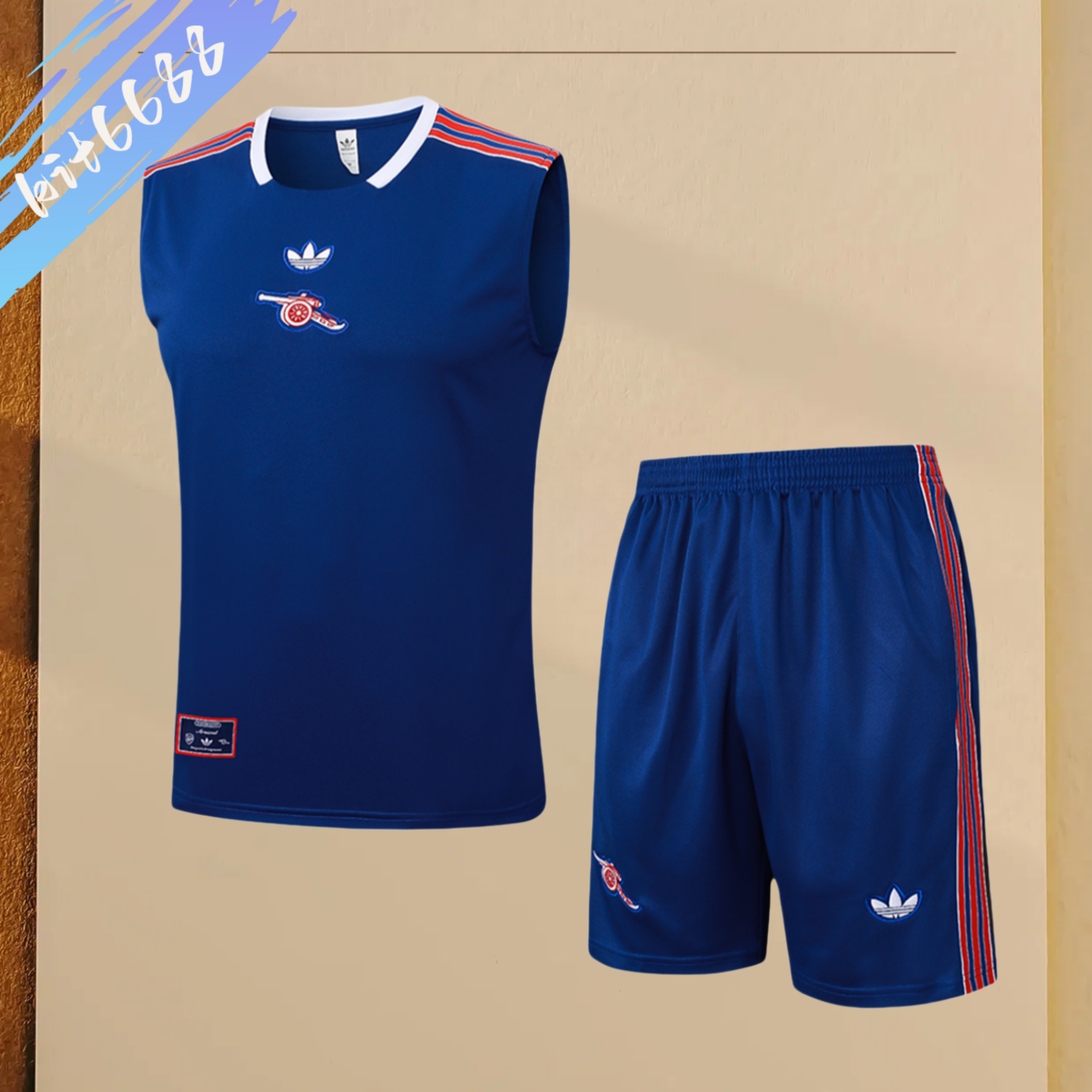 2025/2026 Arsenal Dark Blue Adult Vest Training Wear (Adult Kit)