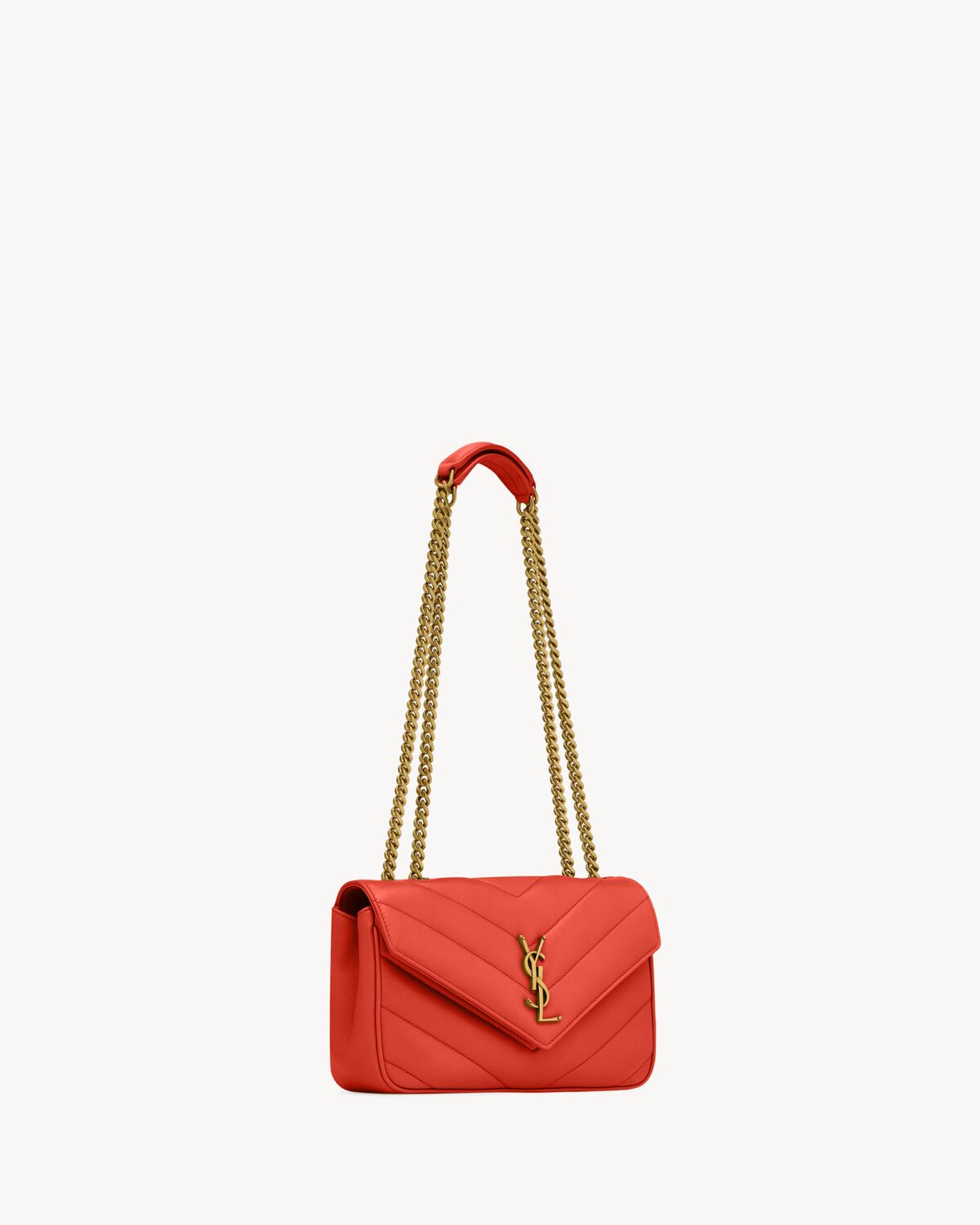 loulou small in matelassé lambskin CELOSIA