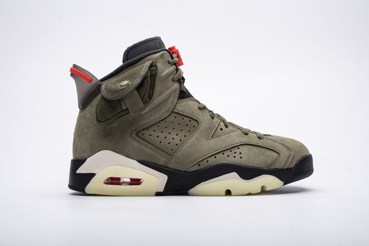 Air Jordan 6 Retro Travis Scott Olive CN1084-200