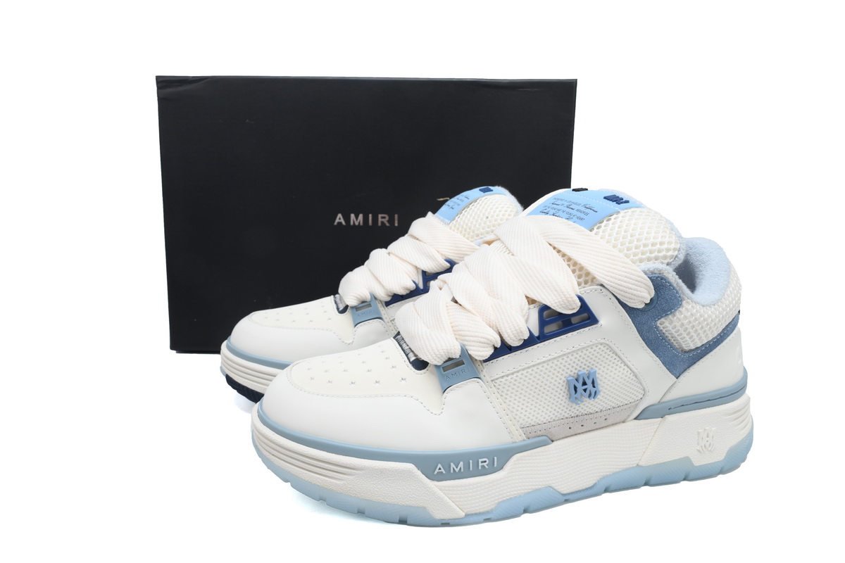 AMIRI White Blue