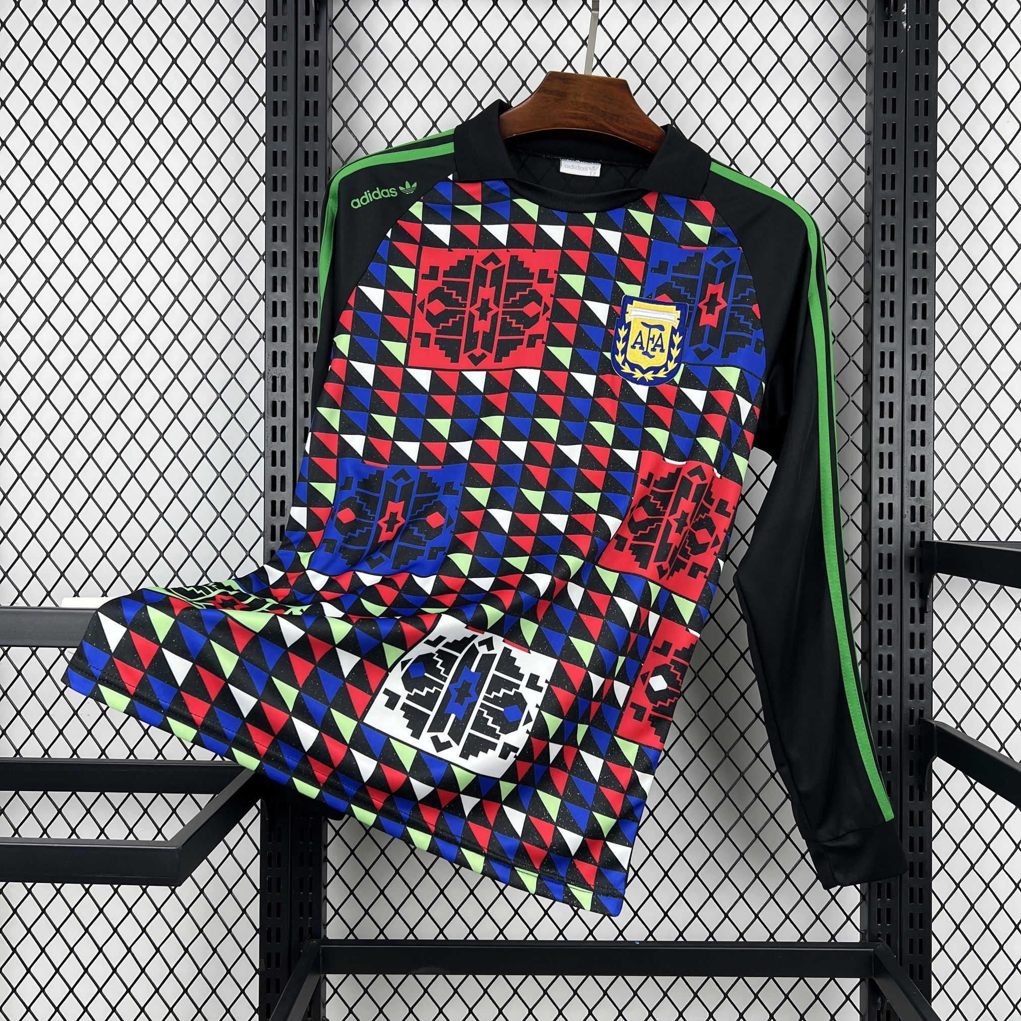 Retro Argentina 1990 Goalkeeper Long Sleeve Jersey