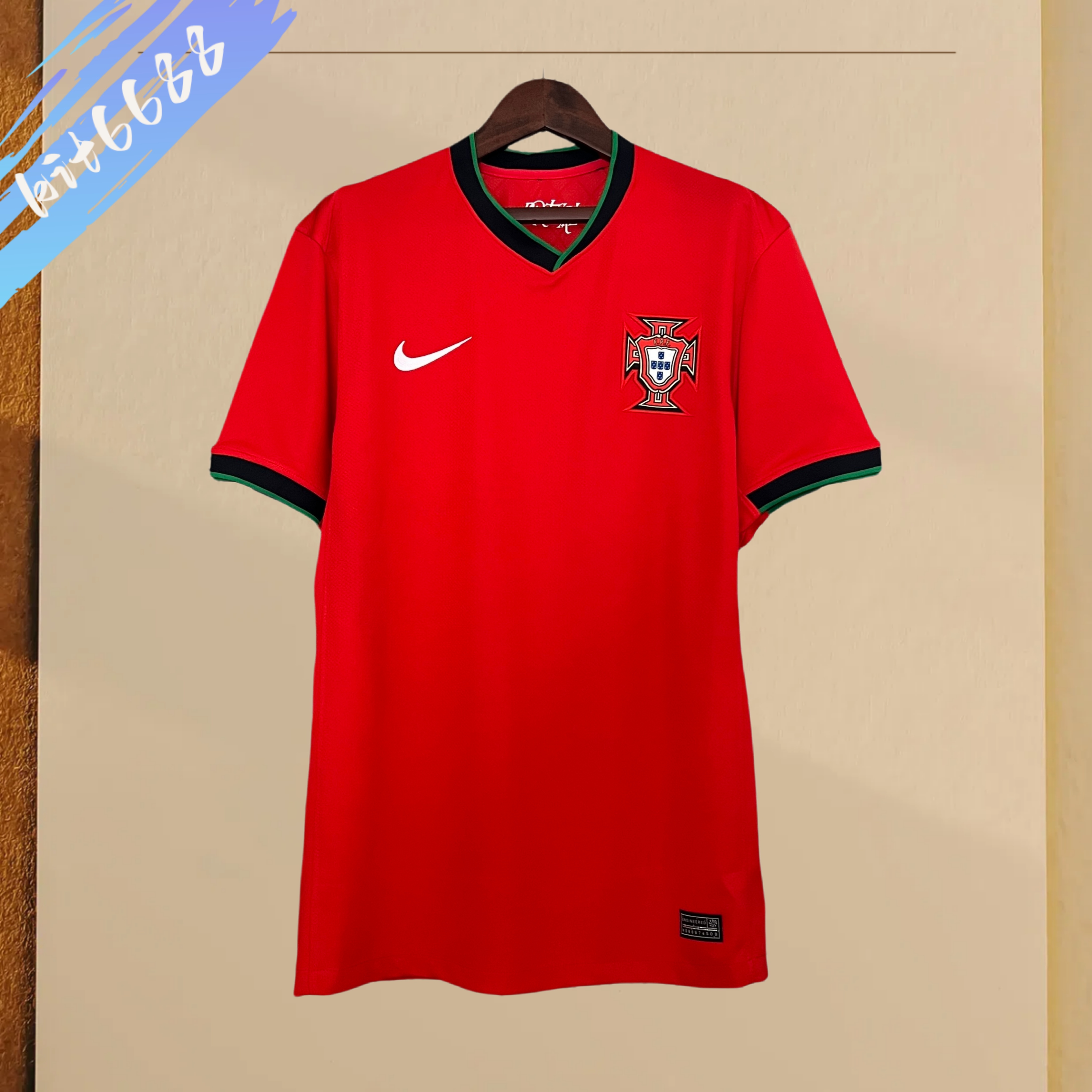 2024 Portugal  home Football Jersey (Fan Edition)