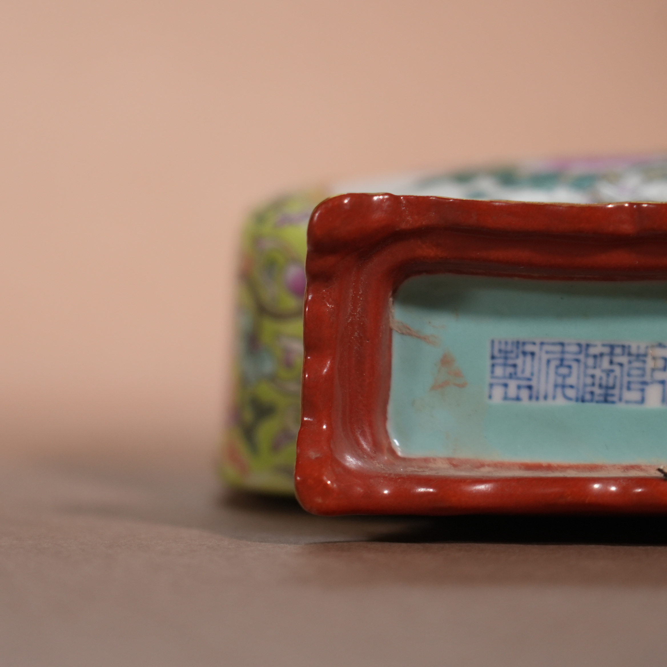 Ancient Chinese Famille Rose Gourd-Shaped Wall Vase with Openwork Bird and Flower Motifs