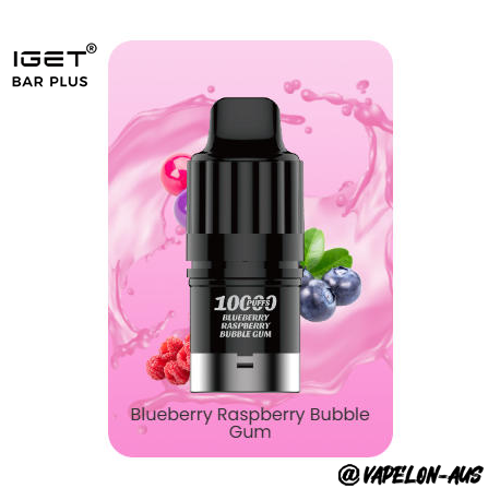 IGET BAR PLUS S3 POD 10000 Puffs