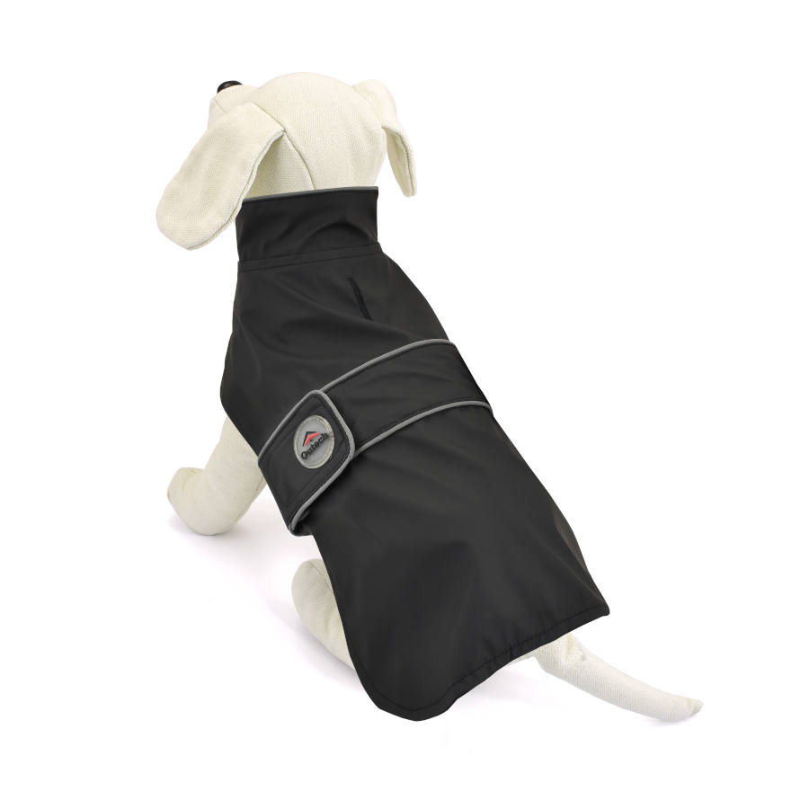 Outech Apolo Chubasquero Negro para perros
